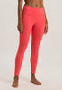 Front view of a women model wearing HA juicy melon microfibre Leggings