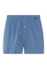 Front cutout view of HA tanzanite melange modal/viscose/tencel Boxers