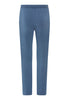Back cutout view of HA tanzanite melange modal/viscose/tencel Long Pants