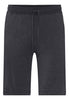 Front cutout view of HA charcoal melange modal/viscose/tencel Short Pants