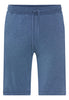 Front cutout view of HA tanzanite melange modal/viscose/tencel Short Pants