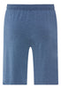 Back cutout view of HA tanzanite melange modal/viscose/tencel Short Pants