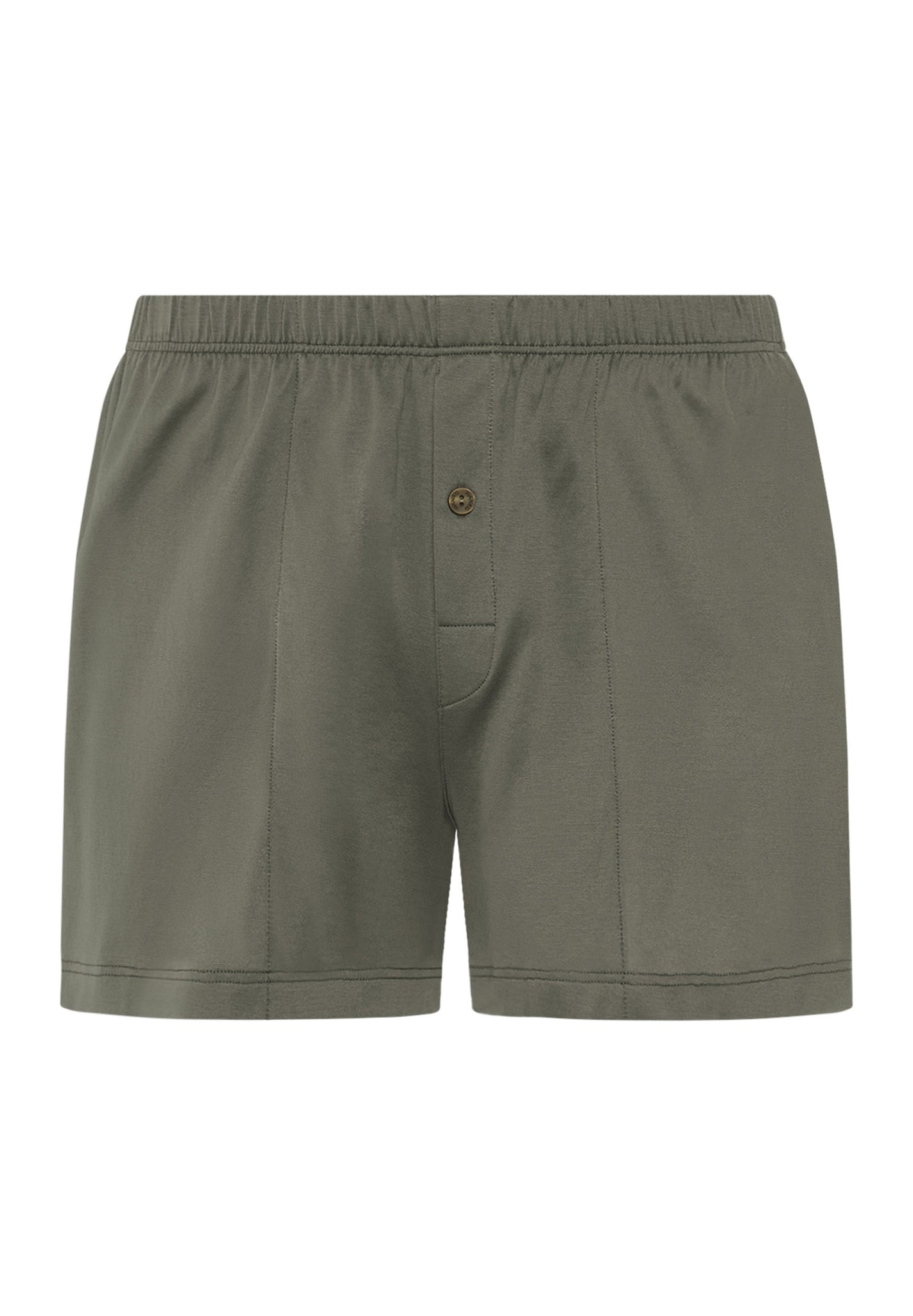 Front cutout view of HA smokey olive cotton Boxers
