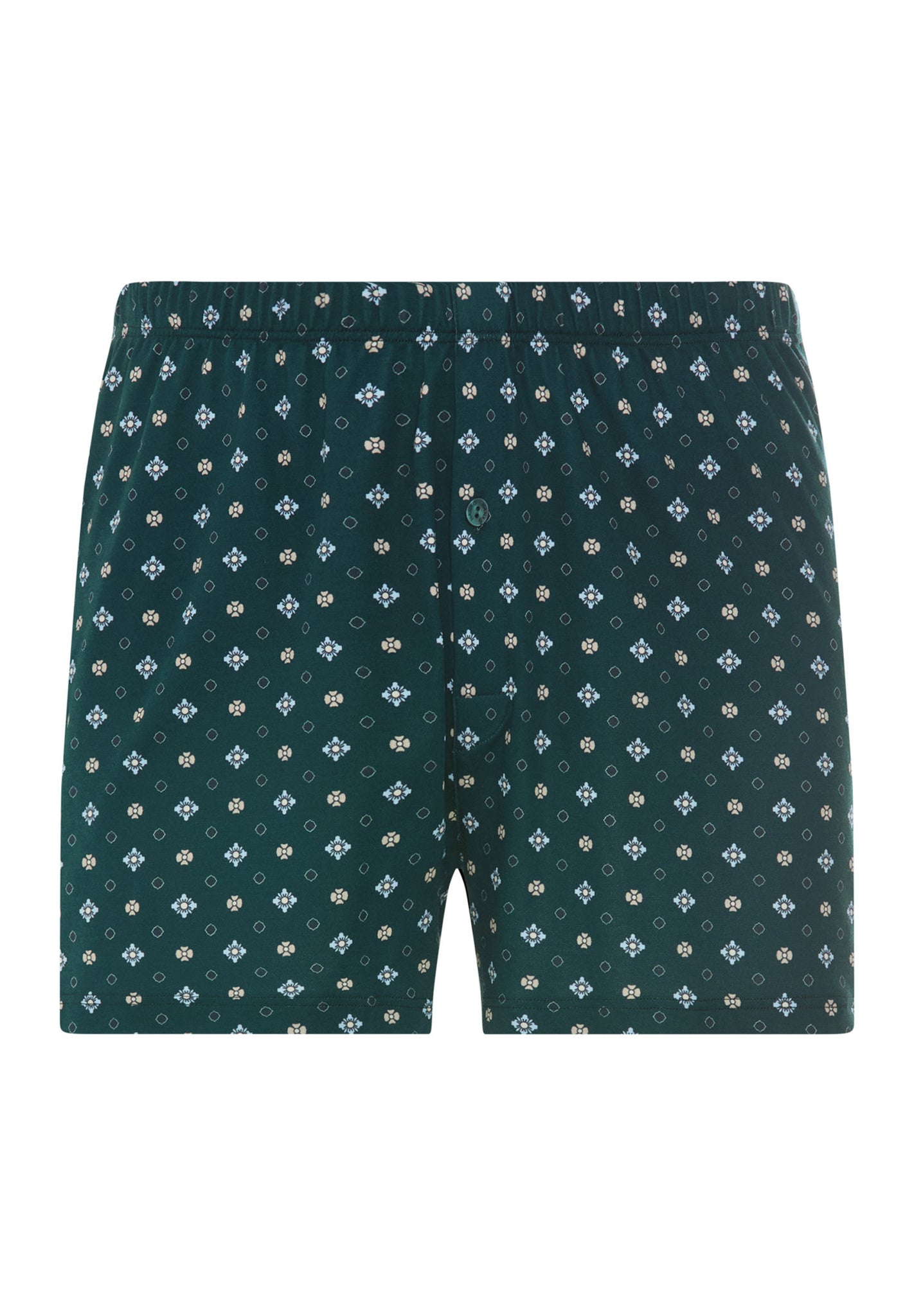 Front cutout view of HA pisces garden cotton Boxers