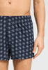 Close-up view of a men model wearing HA celestial night cotton Boxers
