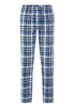 Front cutout view of HA pacific squares cotton Long Pants