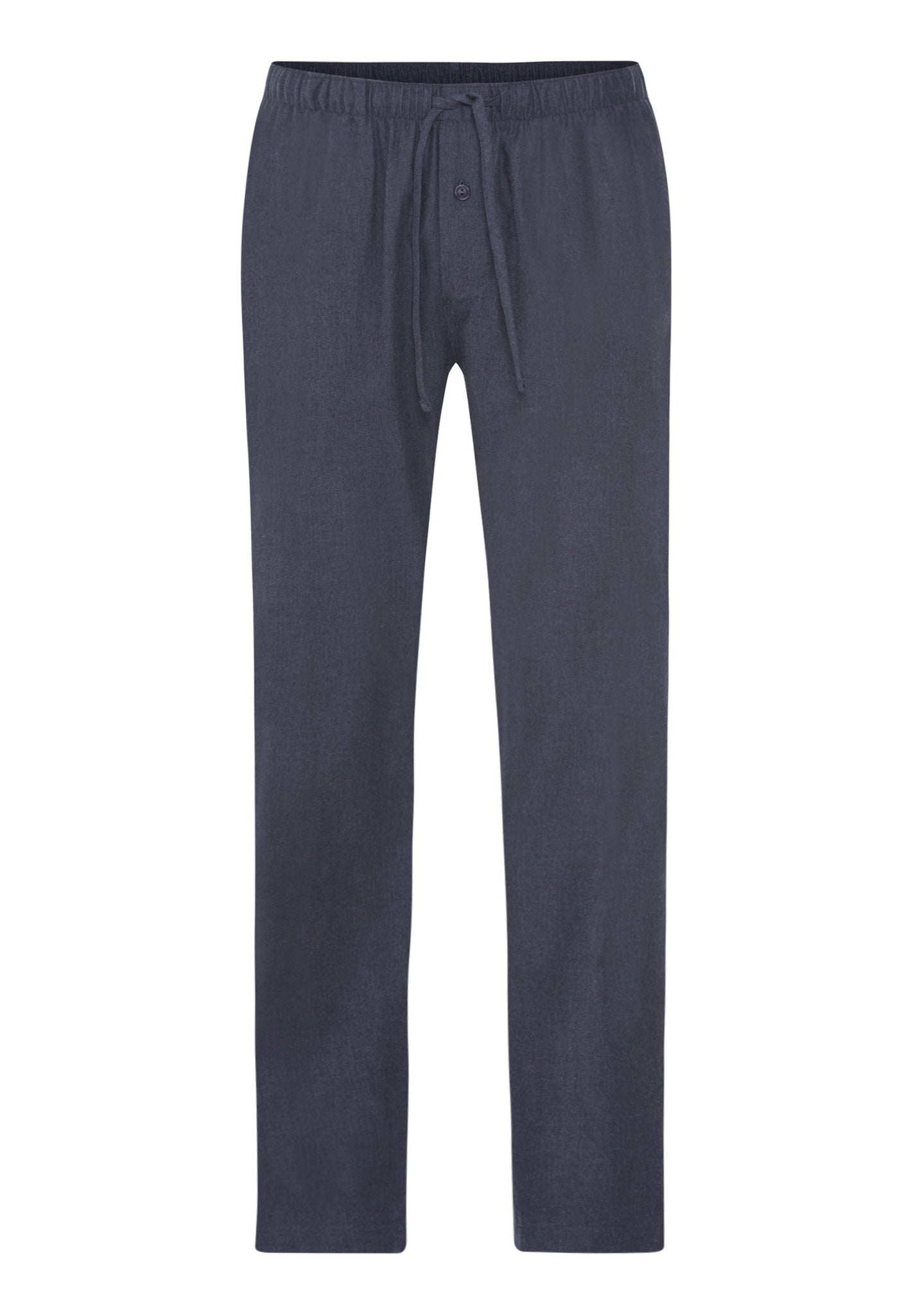 Front cutout view of HA stormy flannell cotton Long Pants