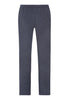 Back cutout view of HA stormy flannell cotton Long Pants