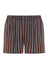 Front cutout view of HA libra stripes cotton Boxers