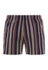 Back cutout view of HA pinecone stripes cotton Boxers
