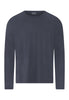 Front cutout view of HA stormy gray cotton L/SLV Shirt