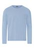 Front cutout view of HA cashmere blue cotton L/SLV Shirt