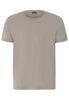 Front cutout view of HA wooly beige cotton S/SLV Shirt
