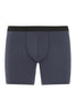 Front cutout view of HA stormy gray modal/viscose/tencel Shortleg Pants