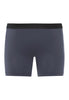 Back cutout view of HA stormy gray modal/viscose/tencel Shortleg Pants