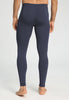 Back view of a men model wearing HA stormy gray modal/viscose/tencel Longlegs