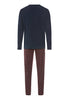 Back cutout view of HA sagittarius cotton L/SLV Pajama