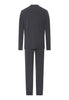 Back cutout view of HA charcoal art cotton L/SLV Pajama