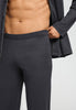General view of a men model wearing HA charcoal art cotton L/SLV Pajama
