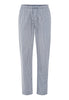 Front cutout view of HA jeans lines cotton Long Pants