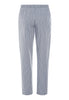 Back cutout view of HA jeans lines cotton Long Pants