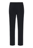 Front cutout view of HA black cotton Long Pants