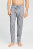 Front view of a men model wearing HA celestial light cotton Long Pants