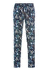 Front cutout view of HA night garden cotton Long Pants