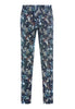 Back cutout view of HA night garden cotton Long Pants