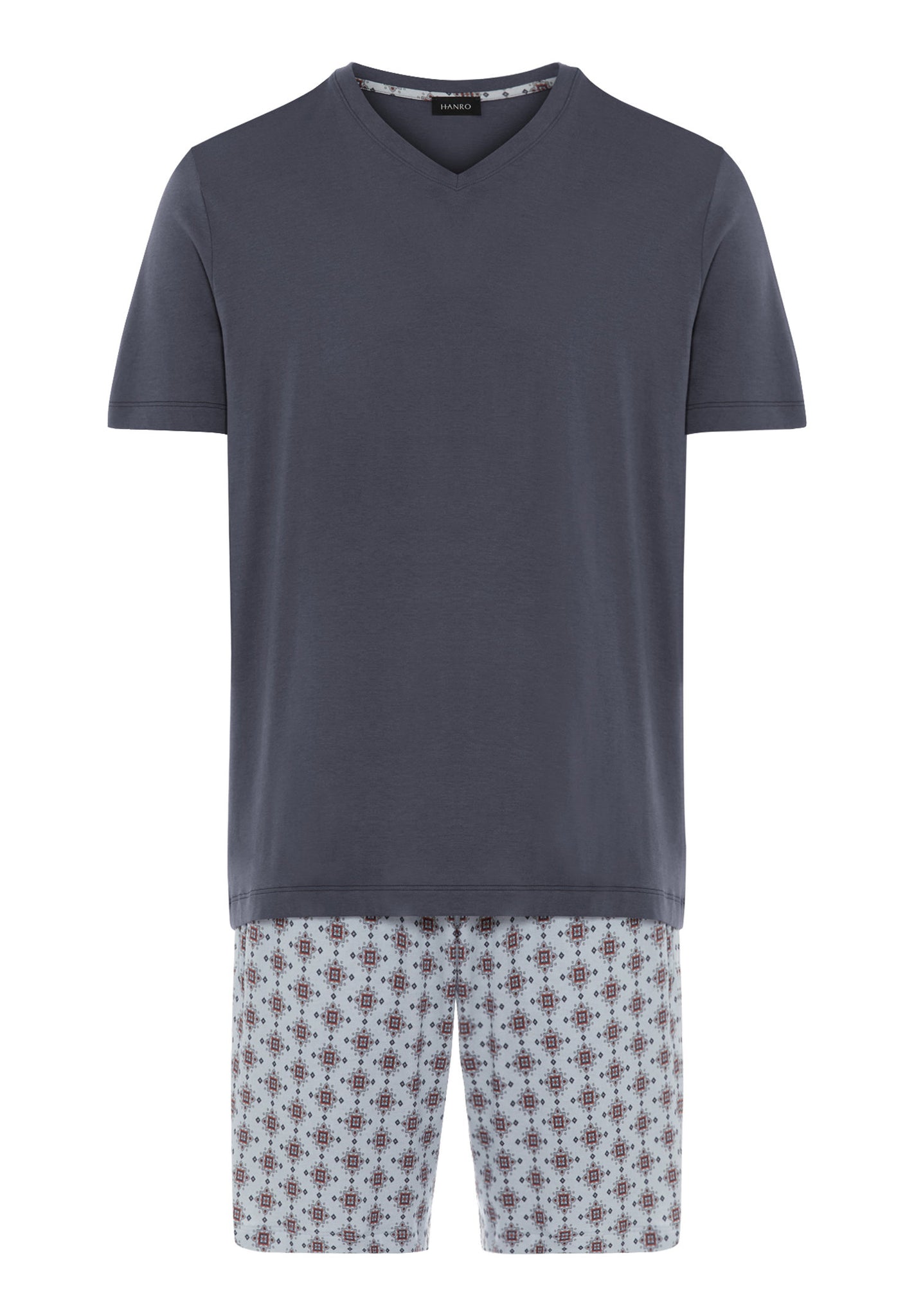 Front cutout view of HA celestial light cotton S/SLV Pajama