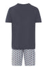 Back cutout view of HA celestial light cotton S/SLV Pajama