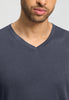 Close-up view of a men model wearing HA celestial light cotton S/SLV Pajama
