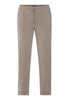 Front cutout view of HA toffee melange modal/viscose/tencel Long Pants