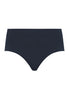 Front cutout view of HA deep navy modal/viscose/tencel Maxi Briefs