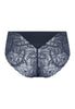 Back cutout view of HA deep navy modal/viscose/tencel Maxi Briefs
