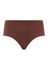 Front cutout view of HA cinnamon modal/viscose/tencel Maxi Briefs