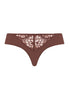 Front cutout view of HA cinnamon modal/viscose/tencel Mini Briefs