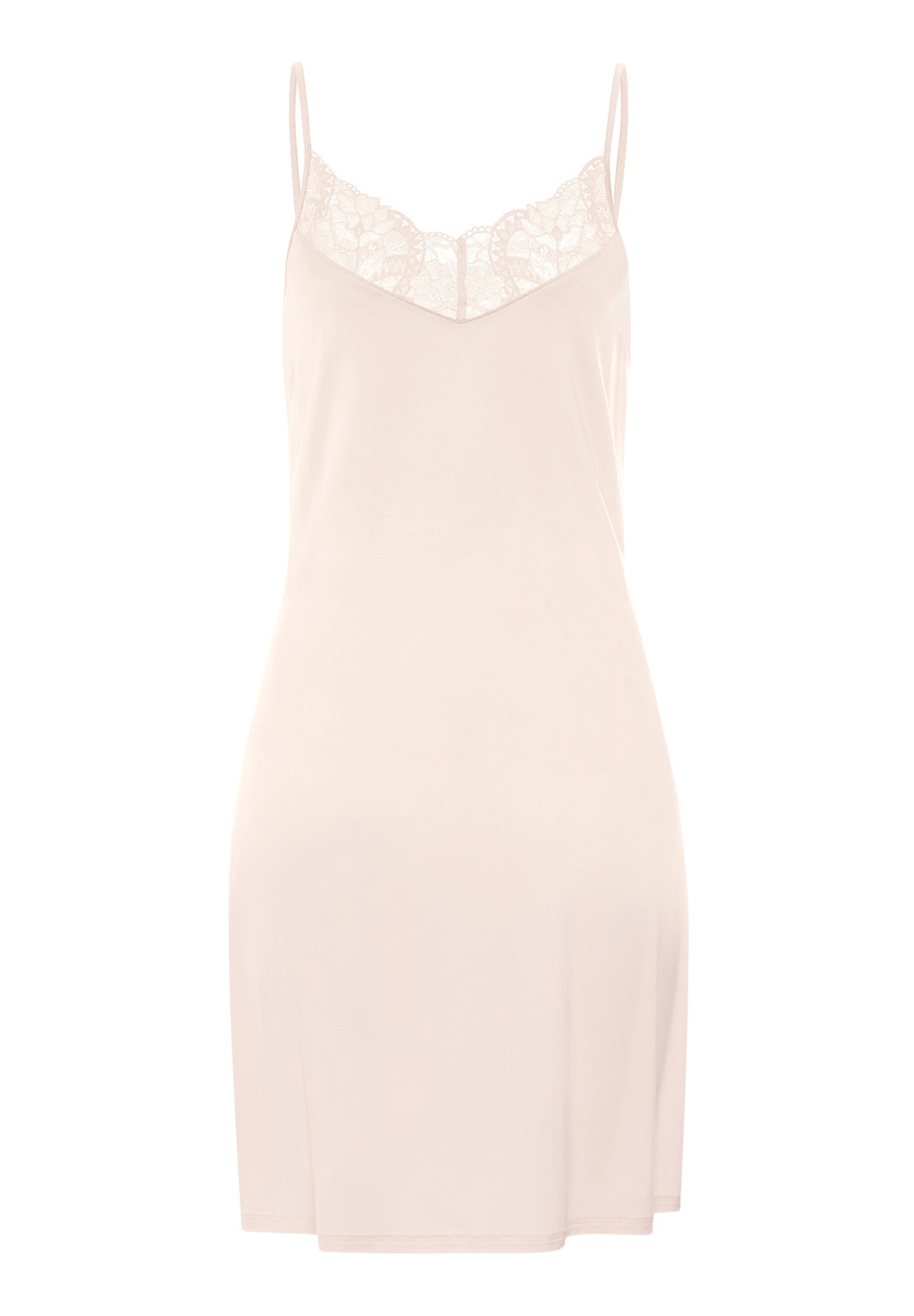Front cutout view of HA creamy glass modal/viscose/tencel Negligee 90cm