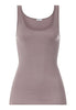 Front cutout view of HA stormy rose cotton Tank Top