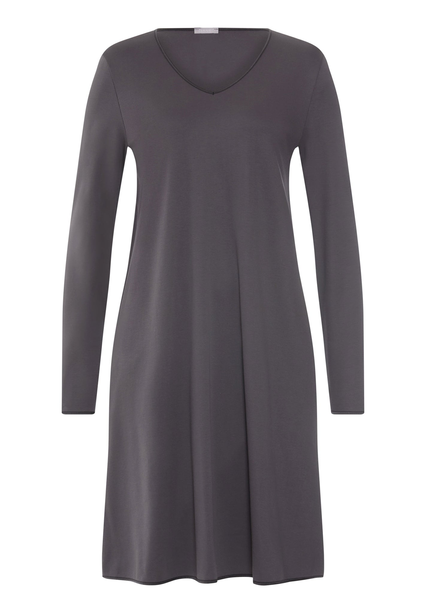Front cutout view of HA boulevard cotton L/SLV Nightdress 100cm