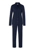 Front cutout view of HA deep navy cotton L/SLV Pajama