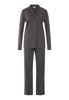 Front cutout view of HA boulevard cotton L/SLV Pajama