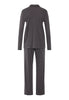 Back cutout view of HA boulevard cotton L/SLV Pajama
