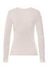 Back cutout view of HA moonlight modal/viscose/tencel L/SLV Shirt