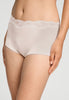 Front view of a women model wearing HA moonlight modal/viscose/tencel Panty
