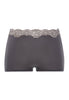 Back cutout view of HA boulevard modal/viscose/tencel Panty
