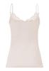 Back cutout view of HA moonlight modal/viscose/tencel Spaghetti Top