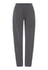 Front cutout view of HA dark sesame cotton Long Pants
