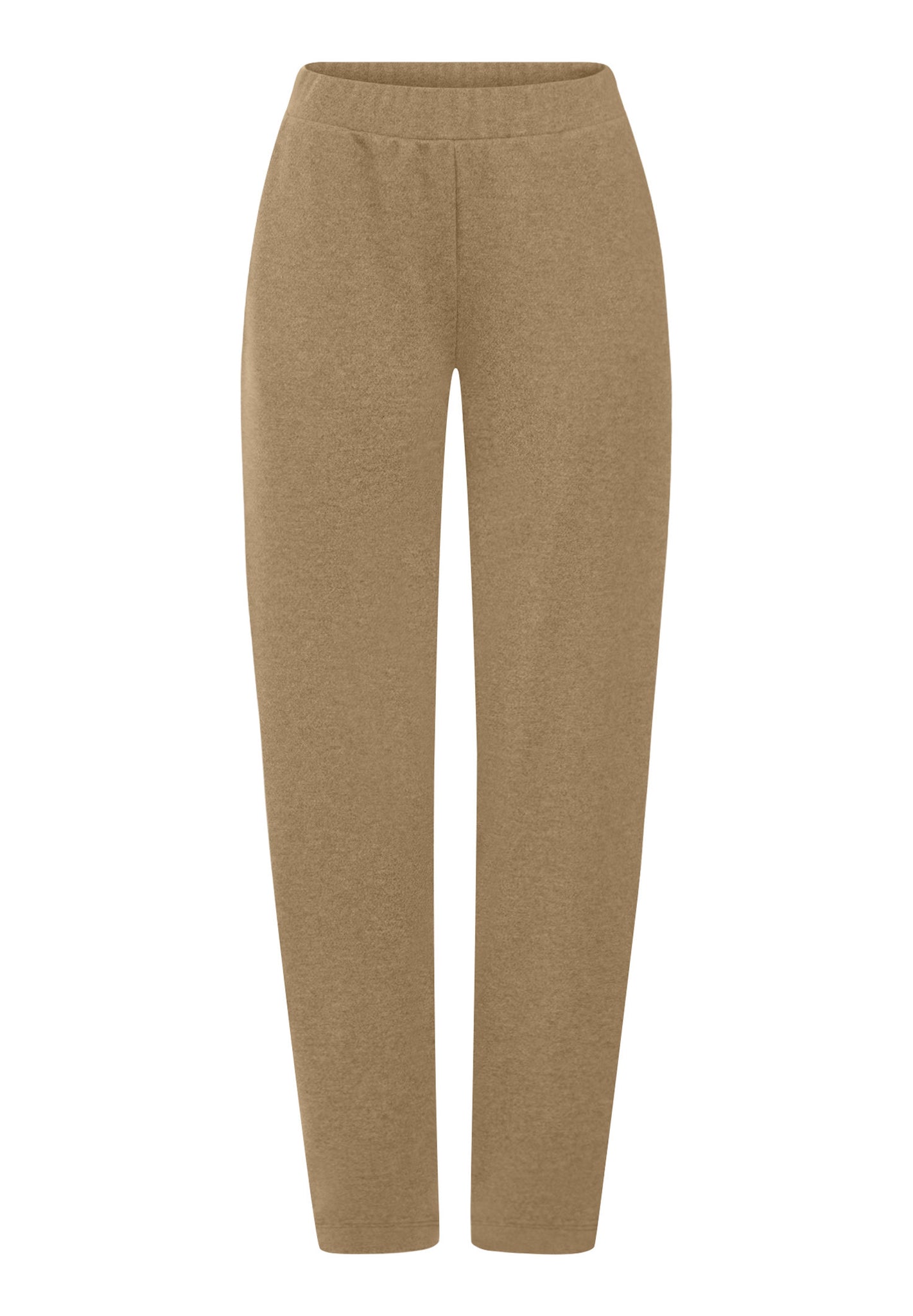Front cutout view of HA desert clay cotton Long Pants