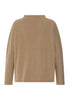 Back cutout view of HA desert clay cotton Pullover